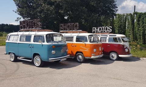 T1 Bulli Oldtimer & T2 Bulli mit Photobox, Hochzeitsauto · Kutsche Friedrichshafen, Kontaktbild