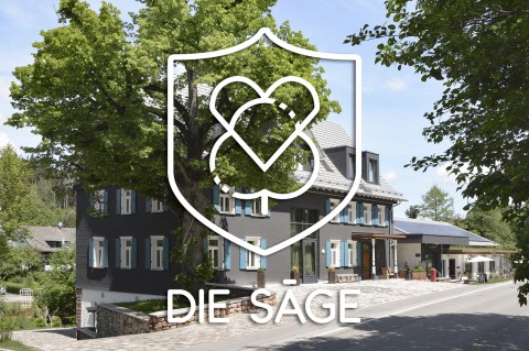 die Säge | Hochzeitslokation am östlichen Tor zum Schwarzwald, Hochzeitslocation Niedereschach-Kappel, Logo