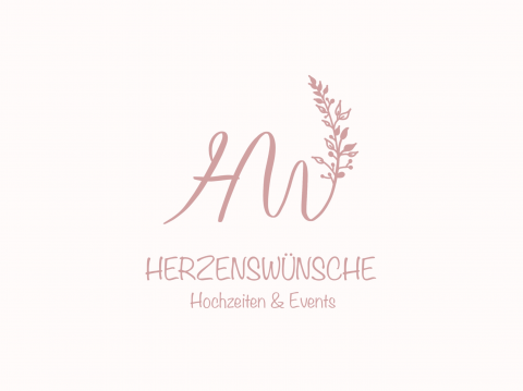Herzenswünsche Hochzeiten & Events, Hochzeitsplaner Tuttlingen, Logo
