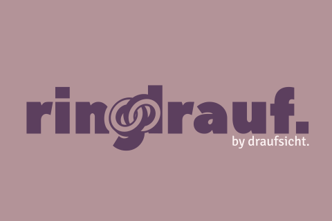 ringdrauf. | Hochzeitsfilme, Hochzeitsfotograf · Video Ulm, Logo