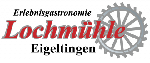 Erlebnisgastronomie Lochmühle Eigeltingen, Hochzeitslocations Eigeltingen, Logo