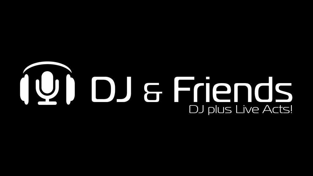 DJ & Friends | Musik für unvergessliche Hochzeiten, Musiker · DJ's · Bands Bodensee, Logo